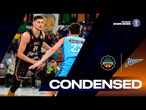 Uralmash vs Zenit Condensed Game December, 7 | Season 2025-26