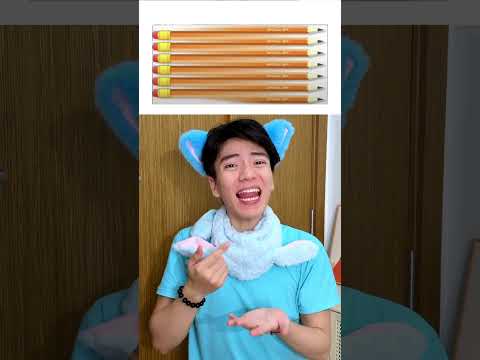 Có bao nhiêu cây bút chì? #meoxanh #ohnoteam #cosplay #halloween