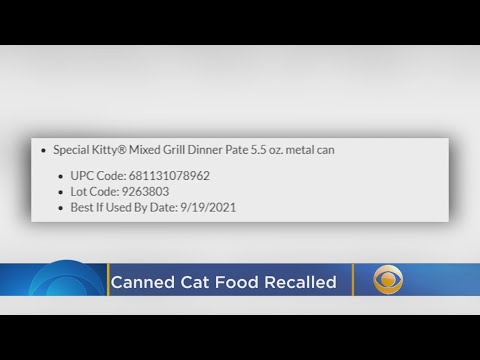 Special Kitty Wet Canned Cat Food Recalled Due To 'Health Concerns'
