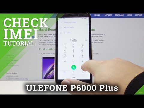 ULEFONE Mobile How to Find IMEI and Serial Number