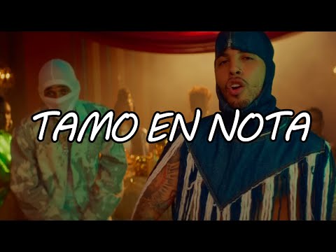Rauw Alejandro x Angel Dior - TAMO EN NOTA (Expert Video Lyrics)