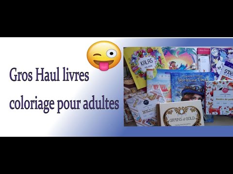 Gros Haul livres de coloriage pour adultes