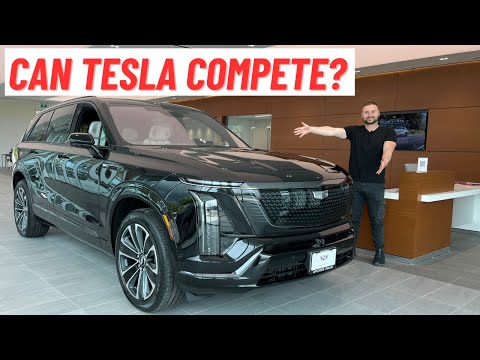 The 2026 Cadillac Vistiq Sport Review: Bold Design, 600 HP, Decent Range & True Electric Class!