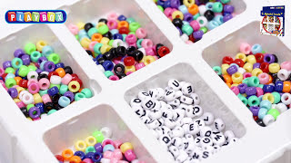 Náramky z korálků - abeceda