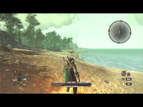 ArcaniA : The Complete Tale Bow vs Magic ( Fire ) on a beach
