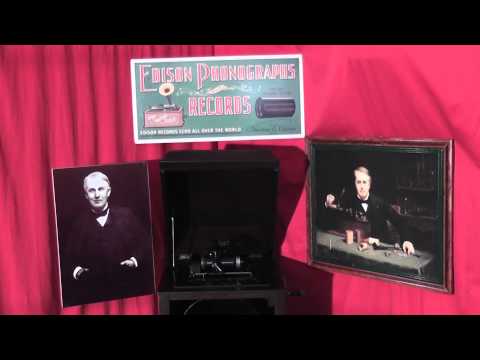 Edison blue amberol cylinder 2617 - My Old Kentucky Home by Thomas Chalmers & Chorus