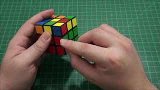 Rubik's Cube 3x3x3 - How I usually solve it
