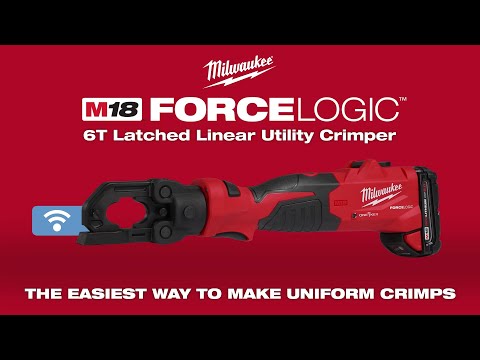 M18™ FORCE LOGIC™ 6T Latched Linear Utility Crimper
