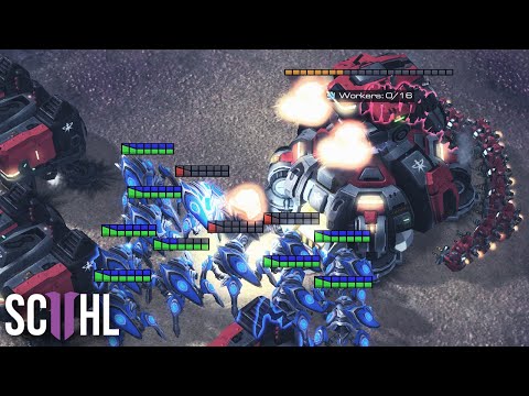 Clem's CRITICAL BASE DEFENSE - Starcraft 2: Maxpax vs. Clem