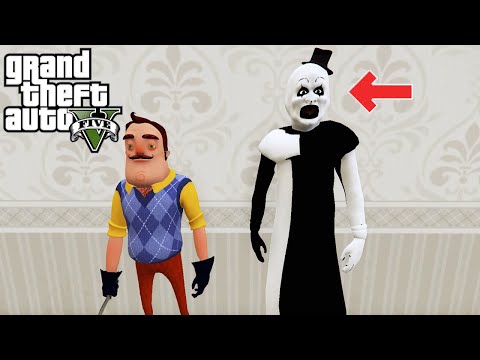 HELLO NEİGHBOR EVİNDEKİ GİZEMLİ HAYALET - GTA 5