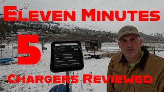 REVIEW Of FIVE Electric Fence Chargers!