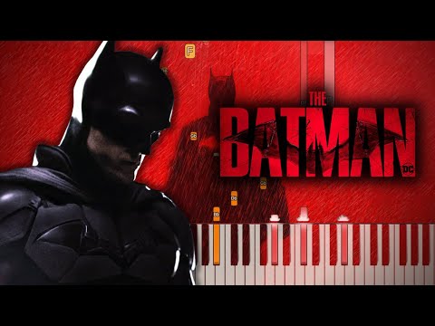 The Batman (2022) - Main Theme | Piano Tutorial
