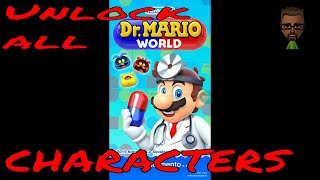 Dr  Mario World unlock all characters