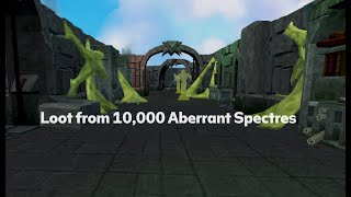 Runescape 3 - Loot from 10000 Aberrant Spectres