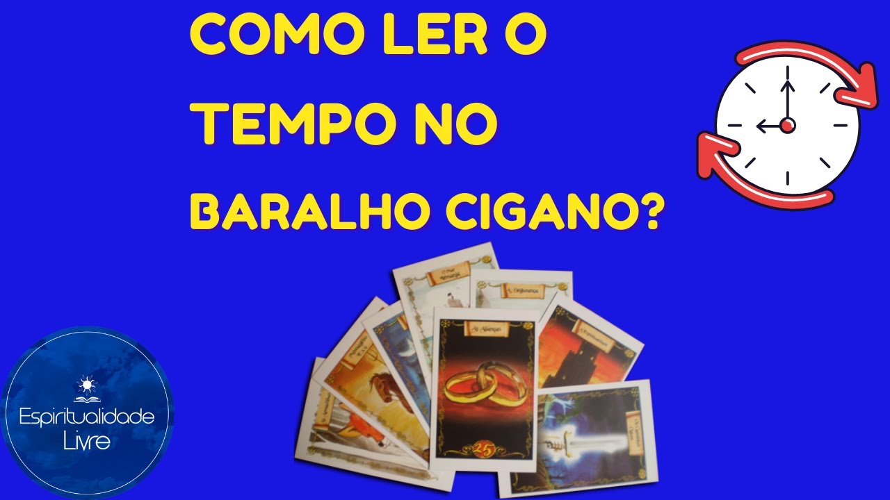 Como Fazer Leituras de Tempo no Baralho Cigano? Método ìncrível.