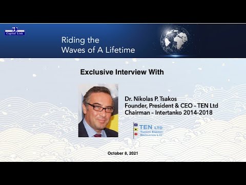 Dr. Nikolas P. Tsakos, TEN Ltd. Founder, CEO & President on Riding the Waves of A Lifetime Series