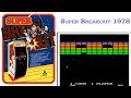 El Juego De Super Breakout atari De 1978
