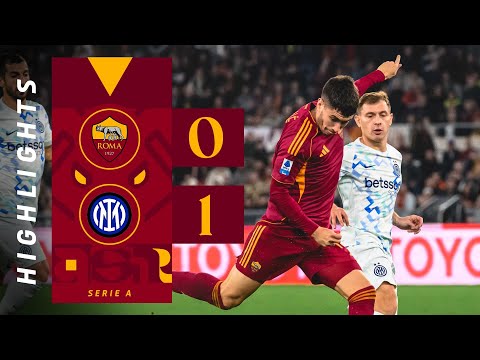 ROMA 0-1 INTER | SERIE A HIGHLIGHTS 2025-26