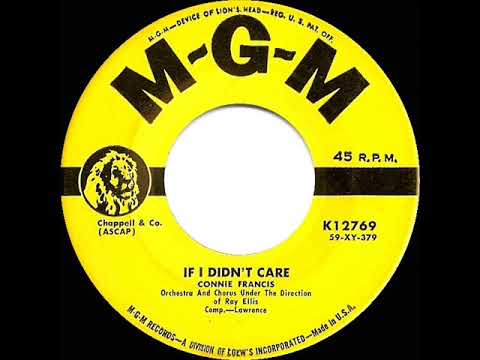 1959 HITS ARCHIVE: If I Didn’t Care - Connie Francis