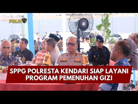 PRESISI UPDATE: SPPG POLRESTA KENDARI SIAP LAYANI PROGRAM PEMENUHAN GIZI 17/02/26 (13.00)