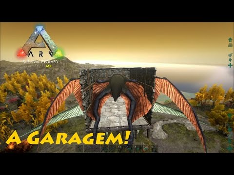 Ark Survival Evolved MODS #EP23 - Quetzal Na Garagem!