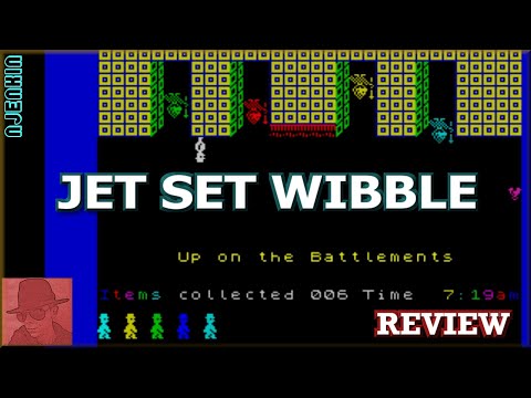 Jet Set Wibble : (Jet Set Willy MOD) - on the ZX Spectrum 48K !! with Commentary