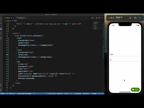 React Native Tutorial 1 Getting Started