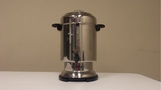 How to Make Coffee in a Large Percolator, Large Coffee Pot, Large Coffee Maker Urn