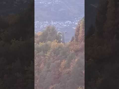 Discesa integrale funivia Postal-Verano Doppelmayr