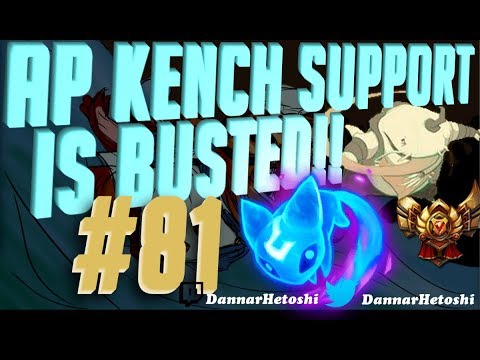AP Kench Support is BUSTED! || Tahm Kench Season 8 Support Guide || Patch 7.23