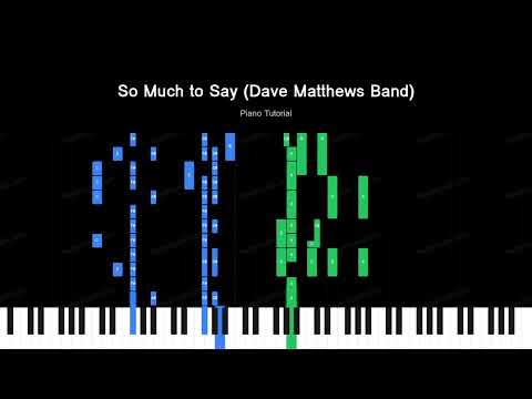 So Much to Say (Dave Matthews Band)