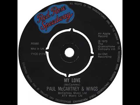 UK New Entry 1973 (69) Paul McCartney & Wings - My Love
