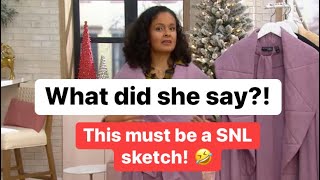 What’s going on with QVC Is this really the new look in OUTER WEAR
