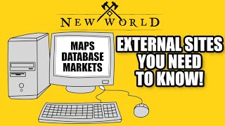 New world tools that will help you - Map, Database & Market