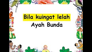 Download lagu KARAOKE BILA KUINGAT/Bunda Piara Cipt. Adikarso mp3