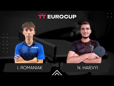 18:00 Ivan Romaniak - Nazarii Haievyi 14.08.2024 TT Euro.Cup Ukraine Master. TABLE 3