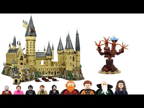 LEGO Harry Potter 2018 Hogwarts Castle 71043 In-Depth Review!