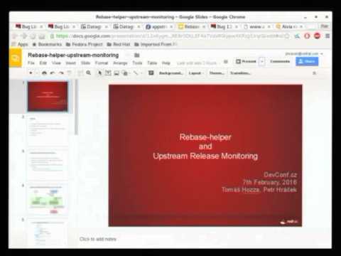 rebase-helper presentation at DevConf.cz 2016