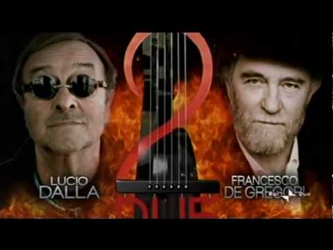 Lucio Dalla e Francesco De Gregori in Piazza Grande LIVE