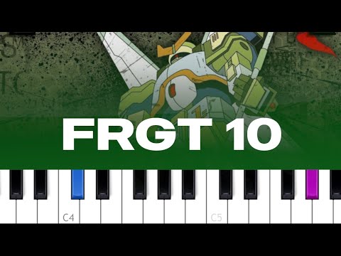 Linkin Park- FRGT 10 (piano tutorial)
