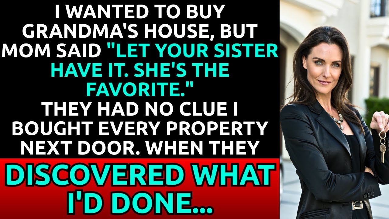 Mom Let Sister Have Grandma's House Because "She's The Favorite" - They Never Saw What I Did Next