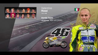【ゲーム実況】生きる伝説バレンティーノロッシ！無敵を誇った２スト最強マシンNSR500で走ってみた。motoGP19