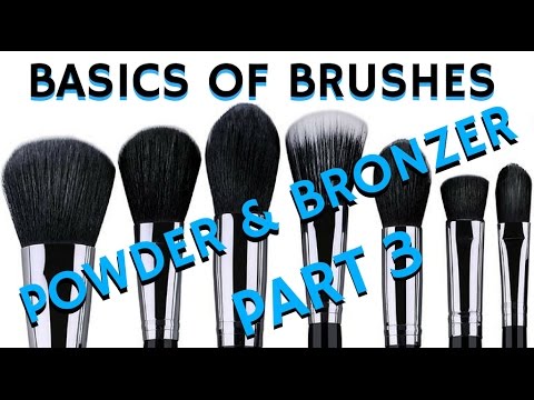 Must Have Makeup Brushes for Powder & Bronzer | MAKEUP TUTORIAL FOR BEGINNERS - mathias4makeup