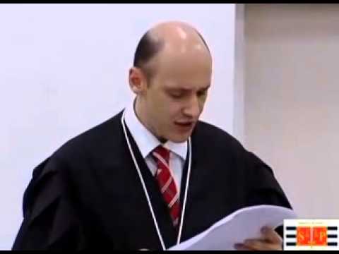 Juiz lê a Sentença do caso Mércia - Mizael (Aumento da Pena em razão da mentira)
