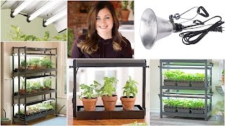 5 Indoor Grow Light System Ideas // Garden Answer