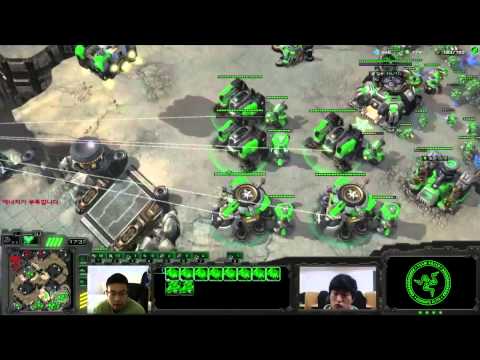 [FPVOD] KT.Flash vs Barcode - Terran vs Protoss @Coda[Korean Server] Commentary