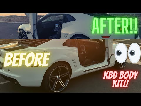 KBD Ground effects body kit Install on my 5th Gen Camaro!!