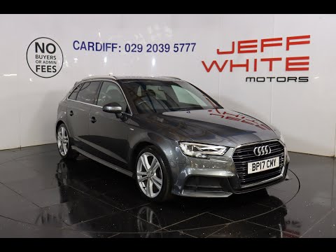 2017 Audi A3 TFSI Sportback S Line - BP17 CMY