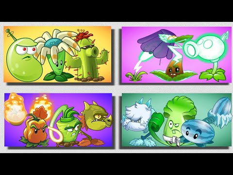 PvZ 2 4 Team Plants Vs Random Team Zombies Part 42