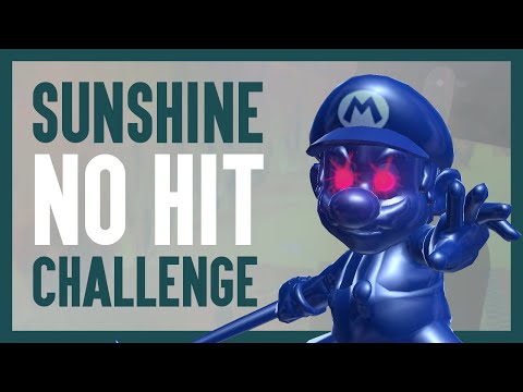 I beat Mario Sunshine without taking DAMAGE